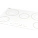 Summit 36 in. Wide 208-240V 5-Burner Radiant Cooktop with 5 Elements, Hot Surface Indicator, ADA Compliant, ETL Safety Listed, Child Lock, Residual Heat Indicator Light, Digital Touch Controls, EuroKera Glass Surface - CR5B36T