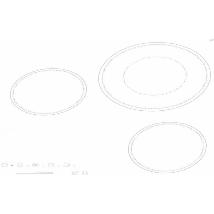 Summit 36 in. Wide 208-240V 5-Burner Radiant Cooktop with 5 Elements, Hot Surface Indicator, ADA Compliant, ETL Safety Listed, Child Lock, Residual Heat Indicator Light, Digital Touch Controls, EuroKera Glass Surface - CR5B36T