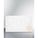Summit 36 in. Wide 208-240V 5-Burner Radiant Cooktop with 5 Elements, Hot Surface Indicator, ADA Compliant, ETL Safety Listed, Child Lock, Residual Heat Indicator Light, Digital Touch Controls, EuroKera Glass Surface - CR5B36T