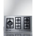 Summit 36 in. Wide 5-Burner Cooktop In Stainless Steel - GCJ536SS