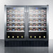 Summit Wine Coolers Summit 36" Wide Built-In Wine Cellar, ADA Compliant with 68 Bottle Capacity, Both Hinge, Glass Door, With Lock, 10 Extension Wine Racks, Digital Control, LED Light, Compressor Cooling, ETL Approved, Digital Thermostat, Automatic Defrost - SWC3668ADA