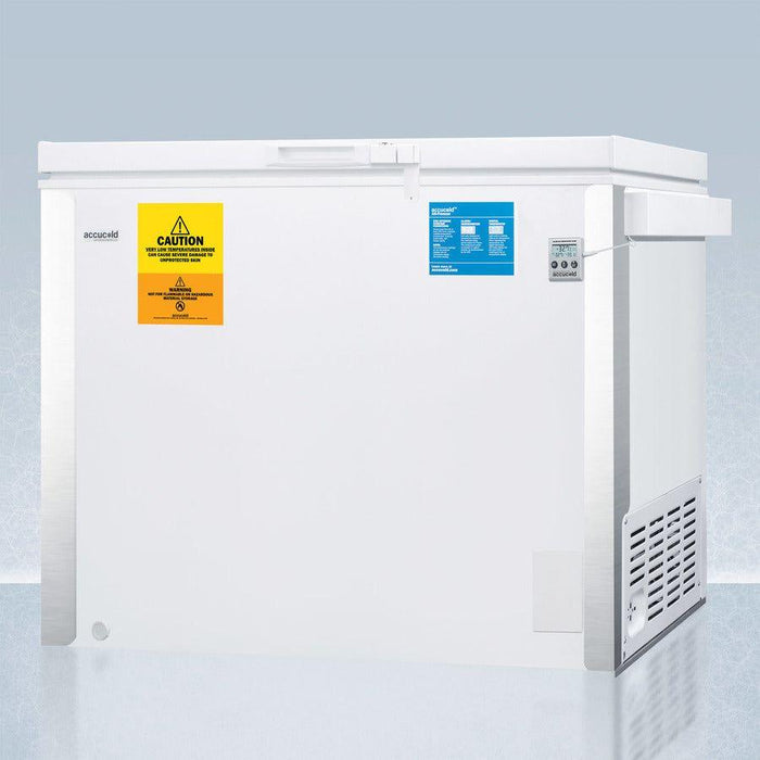 Summit 46 In. Chest Freezer 9 Cu.Ft. with Manual Defrost, Capable of -30 Degrees C Operation, Alarm, Temperature Display - VT85