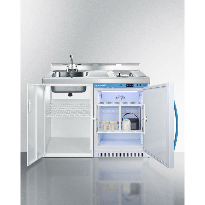 Summit 48 in. Wide All-In-One Wellness Room Kitchenette - C48ELMCLK