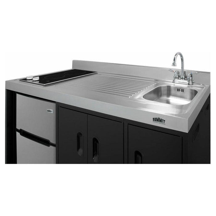 Summit 54 in. Wide All-In-One Kitchenette - CK54SINK