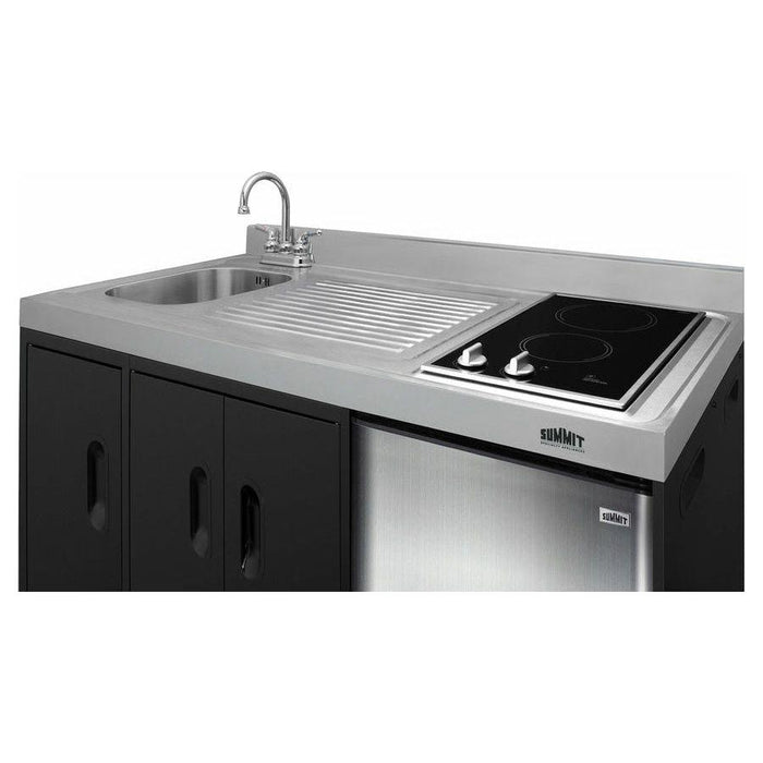 Summit 54 in. Wide All-In-One Kitchenette - CK54SINK