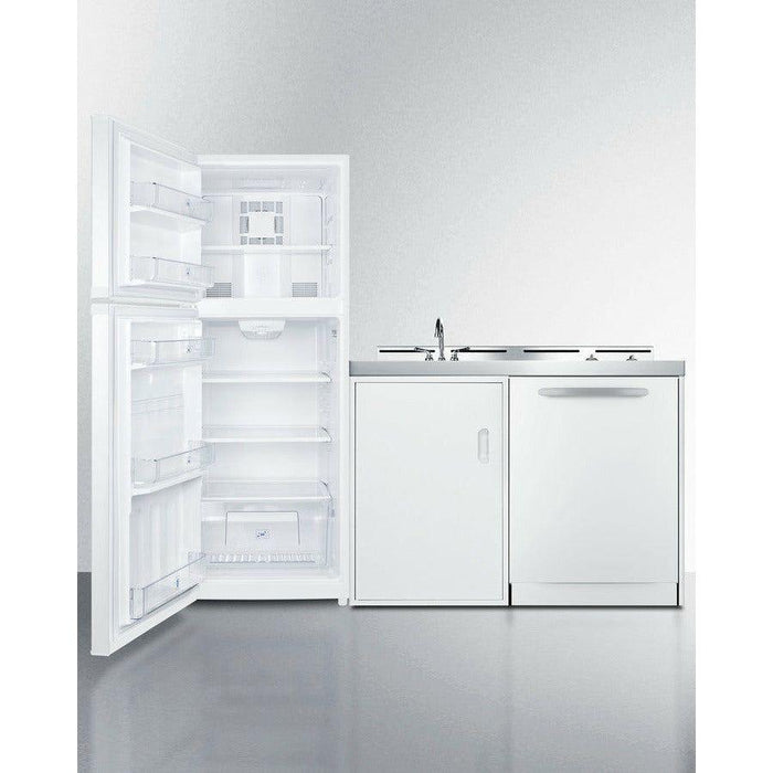 Summit 75 in. Wide All-In-One Kitchenette with Dishwasher - ACKDW75