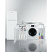 Summit Kitchenettes Summit 83" Wide All-In-One Kitchenette with Washer/Dryer Combo - ACKSPWD82