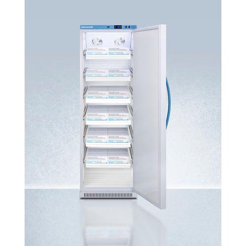 Summit Accucold 24 In. Wide 15 Cu.Ft. Upright Vaccine Refrigerator with Removable Drawers - ARS15PVDR