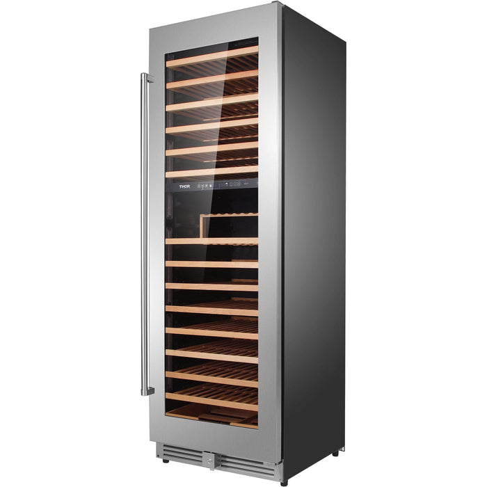 Thor Kitchen 24 in. 162 Bottle Dual Zone Wine Cooler TWC2403DI