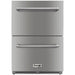 Thor Kitchen 24 in. 5.4 Cu. Ft. Built-in Double Drawer Refrigerator TRF2401U