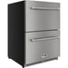 Thor Kitchen Refrigerators Thor Kitchen 24 in. 5.4 Cu. Ft. Built-in Double Drawer Refrigerator TRF2401U