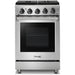 Thor Kitchen 24 in. Gas Range and Range Hood Appliance Package