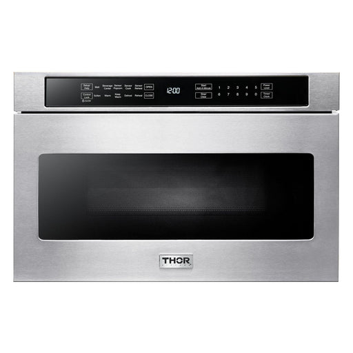Thor Kitchen Microwaves Thor Kitchen 24 inch 1.2 Cu. Ft. Microwave Drawer In Stainless Steel TMD2401