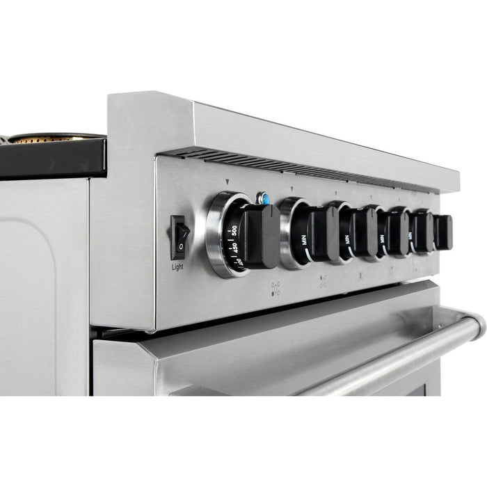 Thor Kitchen 30 in. 4.55 Cu. Ft. Professional Natural Gas Range in Stainless Steel LRG3001U