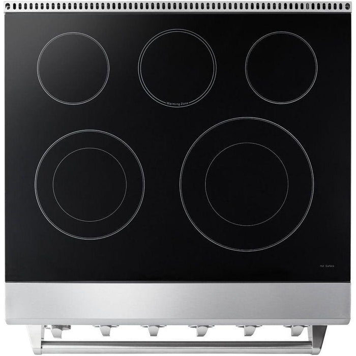 Thor Kitchen 30 In. Electric Range, Range Hood, Microwave Drawer, Refrigerator, Dishwasher Appliance Package