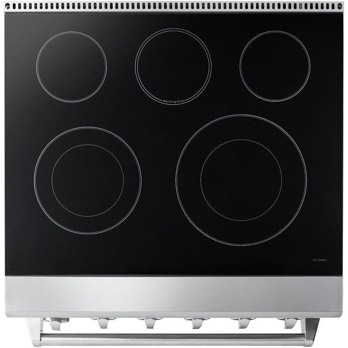 Thor Kitchen 30 In. Electric Range, Range Hood, Microwave Drawer, Refrigerator, Dishwasher, Wine Cooler Appliance Package