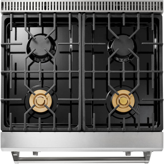 Thor Kitchen 30 In. Gas Range, Range Hood, Microwave Drawer Appliance Package