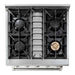 Thor Kitchen 30 In. Gas Range, Range Hood, Microwave Drawer, Refrigerator, Dishwasher Appliance Package