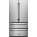 Thor Kitchen 30 In. Natural Gas Range, Range Hood, Refrigerator, Dishwasher Appliance Package