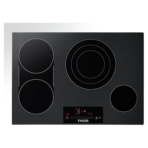 Thor Kitchen 30 In. Professional Electric Cooktop With 4 Burners in Black TEC30