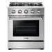 Thor Kitchen 30 in. Professional Propane Gas Range & Range Hood Appliance Package