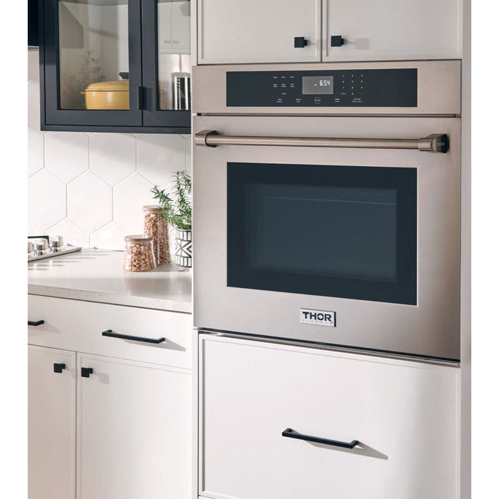 Thor Kitchen Ovens Thor Kitchen 30 in. Professional Self-Cleaning Wall Oven in Stainless Steel HEW3001