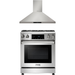 Thor Kitchen 30 In. Propane Gas Range, Range Hood Appliance Package