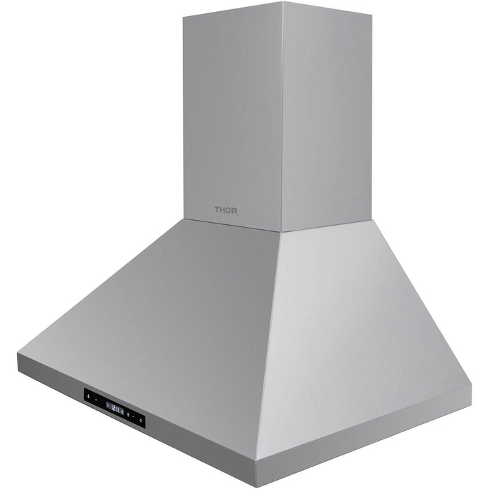 Thor Kitchen 30 in. Wall Mount LED Light Range Hood in Stainless Steel HRH3007