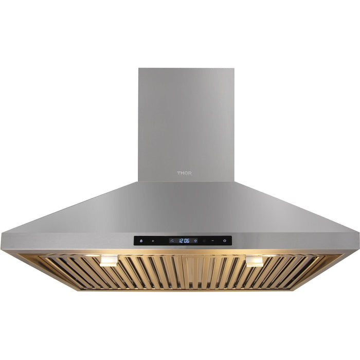 Thor Kitchen 30 in. Wall Mount LED Light Range Hood in Stainless Steel HRH3007