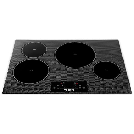 Thor Kitchen Cooktops Thor Kitchen 30 Inch Built-In Induction Cooktop with 4 Elements TIH30