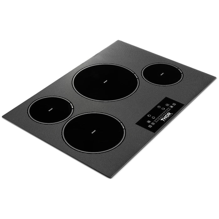Thor Kitchen Cooktops Thor Kitchen 30 Inch Built-In Induction Cooktop with 4 Elements TIH30