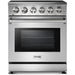 Thor Kitchen 30 inch Electric Range and 30 in. Range Hood Appliance Package