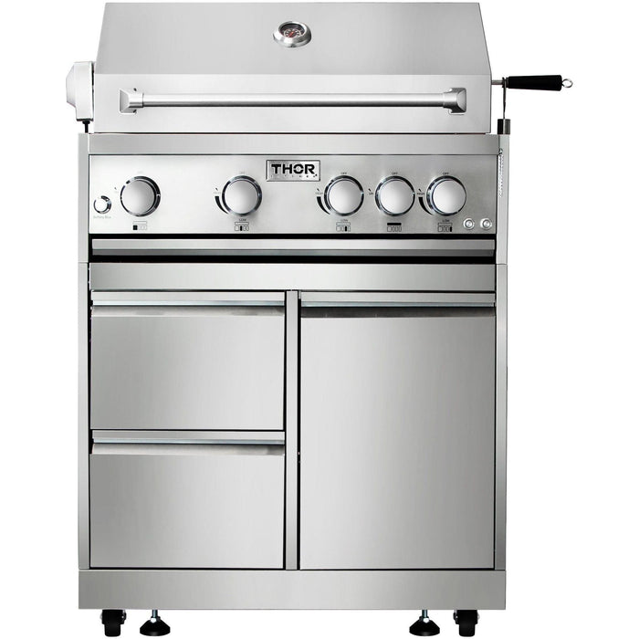 Thor Kitchen 32 in. Built-In Liquid Propane Grill MK04SS304