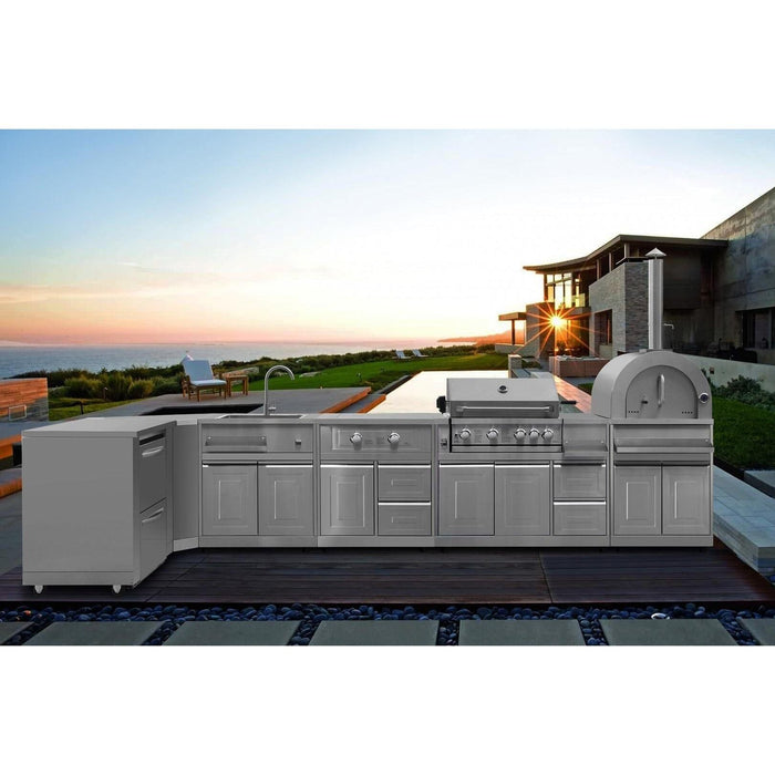 Thor Kitchen 32 in. Built-In Liquid Propane Grill MK04SS304