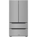 Thor Kitchen 36" 22.50 Cu. Ft. French Door Refrigerator in Stainless Steel HRF3602