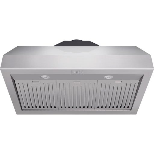 Thor Kitchen 36 in. 1000 CFM Under Cabinet LED Range Hood in Stainless Steel TRH3605