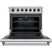 Thor Kitchen 36 in. 6.0 Cu. Ft Propane Gas Range in Stainless Steel LRG3601ULP