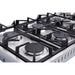 Thor Kitchen Cooktops Thor Kitchen 36 in. Drop-in Propane Gas Cooktop in Stainless Steel TGC3601LP