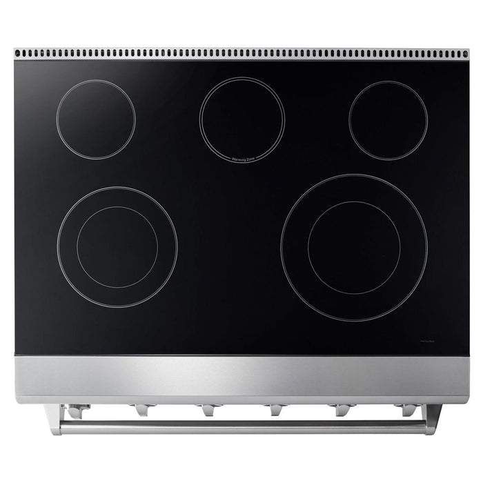 Thor Kitchen 36 In. Electric Range and Range Hood Appliance Package