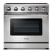 Thor Kitchen Kitchen Appliance Packages Thor Kitchen 36 In. Electric Range and Range Hood Appliance Package