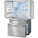 Thor Kitchen 36 In. Electric Range, Range Hood, Refrigerator with Water and Ice Dispenser, Dishwasher Appliance Package