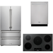 Thor Kitchen 36 In. Induction Cooktop, Refrigerator, Dishwasher Appliance Package