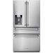 Thor Kitchen Kitchen Appliance Packages Thor Kitchen 36 in. Natural Gas Range, Range Hood, Refrigerator with Water and Ice Dispenser, Dishwasher, Wine Cooler Appliance Package