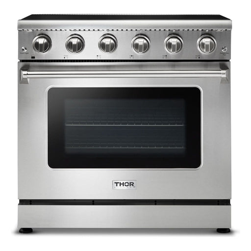 Thor Kitchen Ranges Thor Kitchen 36 in. Professional Electric Range in Stainless Steel HRE3601