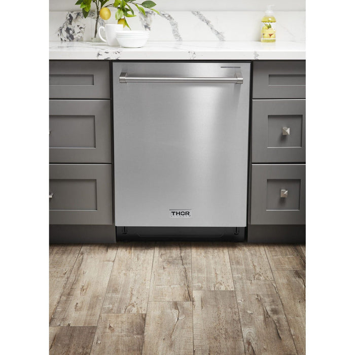 Thor Kitchen Kitchen Appliance Packages Thor Kitchen 36 In. Propane Gas Range, Refrigerator, Dishwasher  Appliance Package