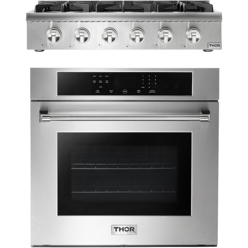 Thor Kitchen 36 In. Propane Gas Rangetop and Wall Oven Appliance Package