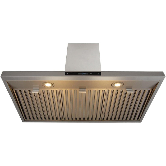 Thor Kitchen 36 in. Wall Mount LED Light Range Hood in Stainless Steel HRH3607