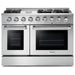 Thor Kitchen 48 in. 6.7 Cu. Ft. Professional Natural Gas Range in Stainless Steel HRG4808U