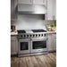 Thor Kitchen 48 in. 6.8 Cu. Ft. Double Oven Natural Gas Range in Stainless Steel LRG4807U