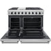 Thor Kitchen 48 in. 6.8 Cu. Ft. Double Oven Natural Gas Range in Stainless Steel LRG4807U